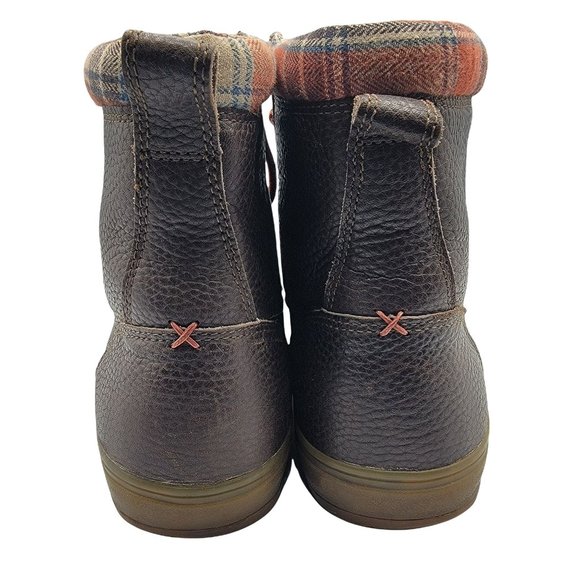 Sanuk Stratton Deluxe Leather Brown Lace Up Boots Mens 8 - 1014131 main image 11